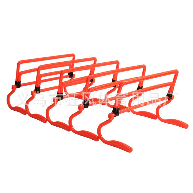 1pcs Football Training Bar Folding Bar Combined Deconstructable 4 color Adjustable Agile Bar Football Barrier Fence