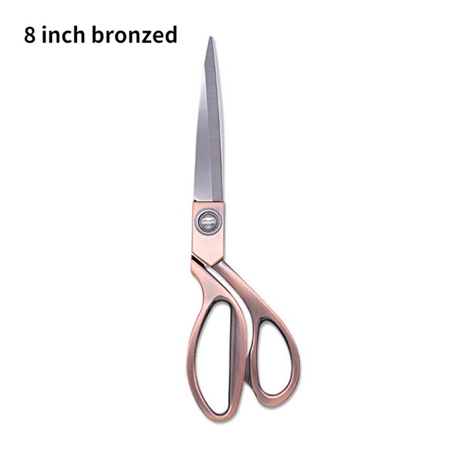 Maat Schaar Gegalvaniseerd Legering Rvs Grote Schaar 8/9/10 Inch Kleding Stof Schaar Naaien Schaar Leer: 8 inch bronzed