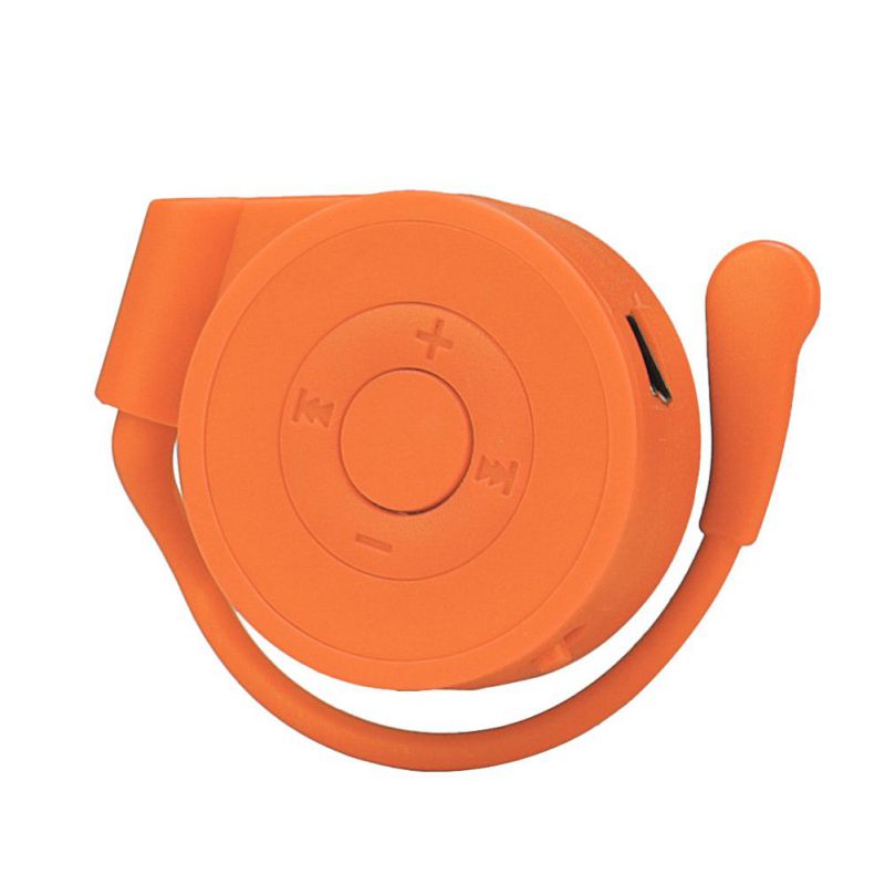 Portable oreille crochet MP3 lecteur sport courir nouvelle tendance Portable oreille crochet MP3 lecteur soutien Micro TF carte oreille crochet MP3 lecteur: Orange