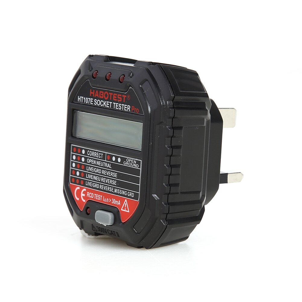 Stopcontact Tester - Circuit Polariteit Spanning Tester - Wandstekker Breker Zoeker Detector - HABOTEST