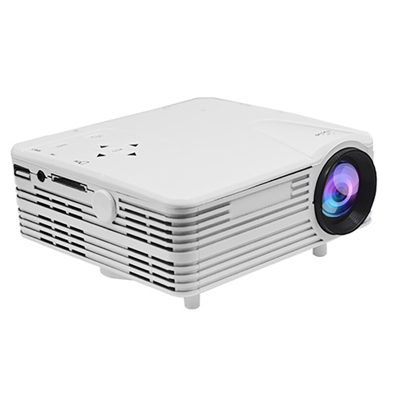 Full-Projector H80 400 Lumen 1080P Huishouden Ouder-kind Draagbare Projector Home Office Mini Led Tv: color3