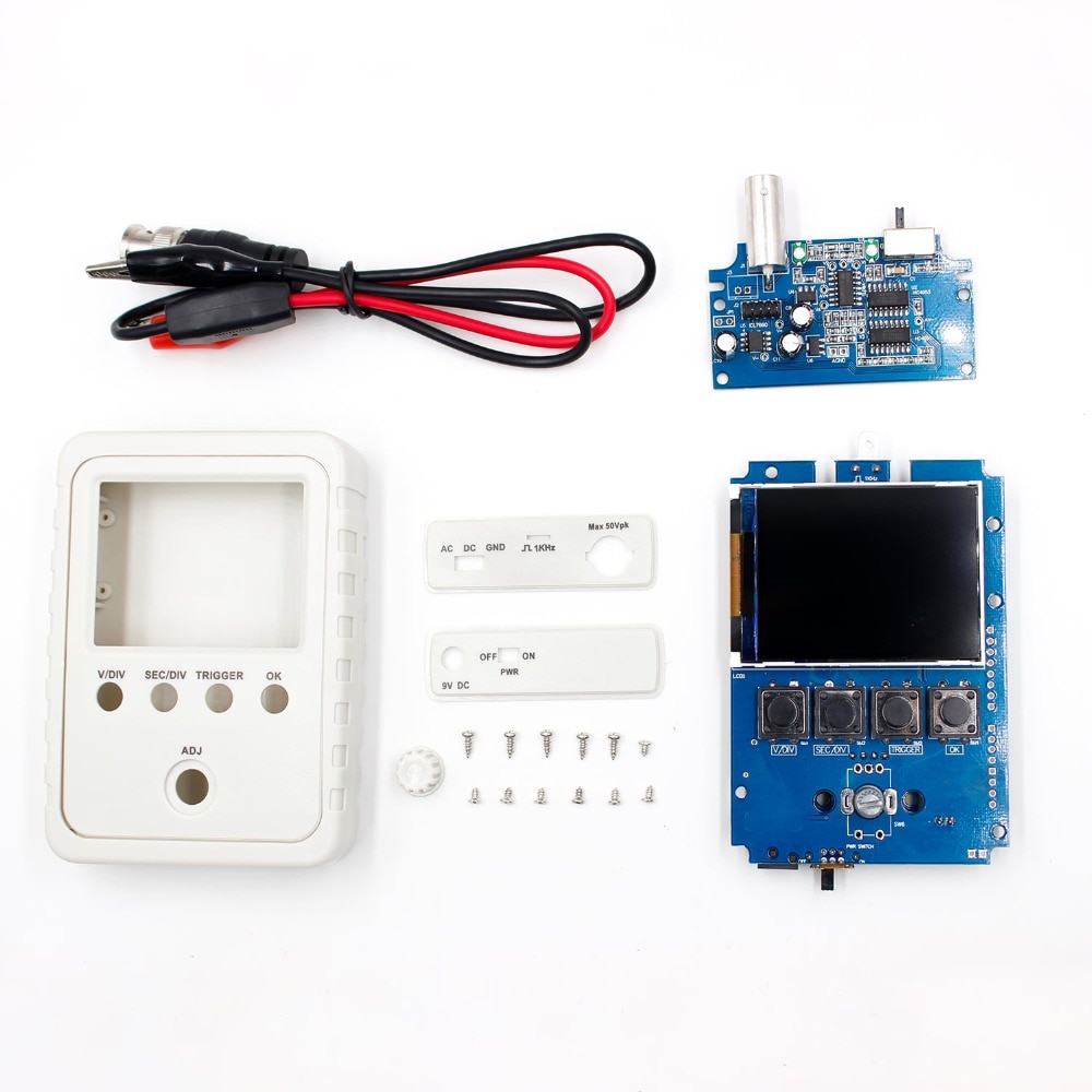 Fully Assembled DSO FNIRSI-150 15001K DIY Digital Oscilloscope Kit With Housing case box