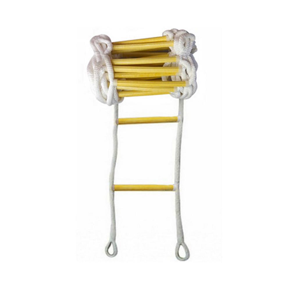 Rope Ladder Escape Ladder Home Lifeline Ladder Outdoor Round Nylon Soft Ladder Home Escape Training Fire Rescue Climbing