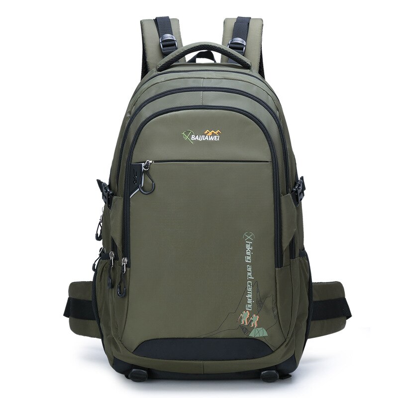 60l náilon ao ar livre mochila de viagem escalada esportes acampamento caminhadas mochila mochila escolar pacote para o sexo masculino feminino