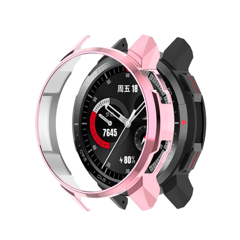Tpu-suojakotelo huawei honor gs pro -kellokotelolle erittäin ohut näytön pinnoitus suojakotelo huawei honor watch gs pro