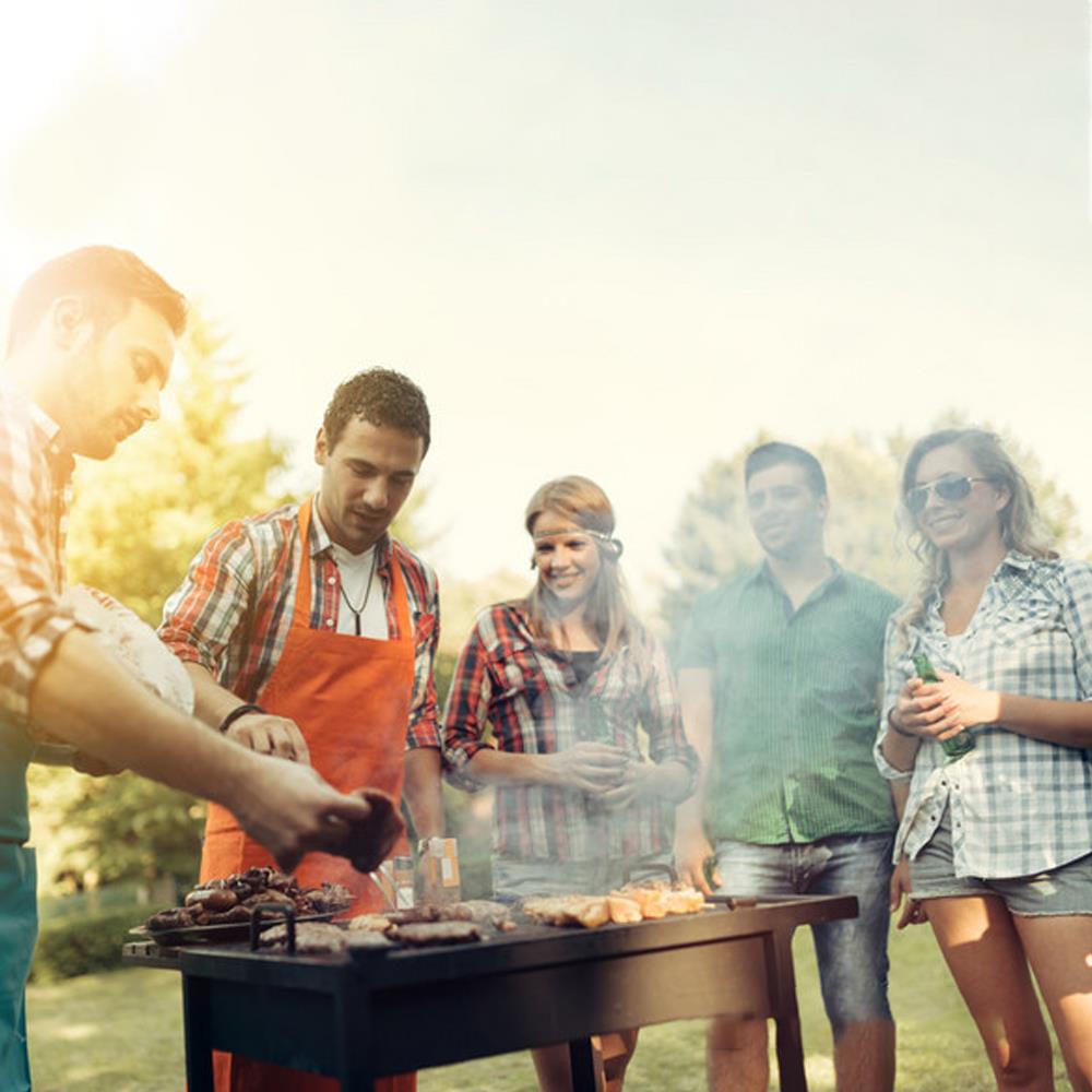 Steel Plate Grill Plate Baking Trays Barbecue Pan Kitchen Tool Bbq / Grills DIY Practical Convenient