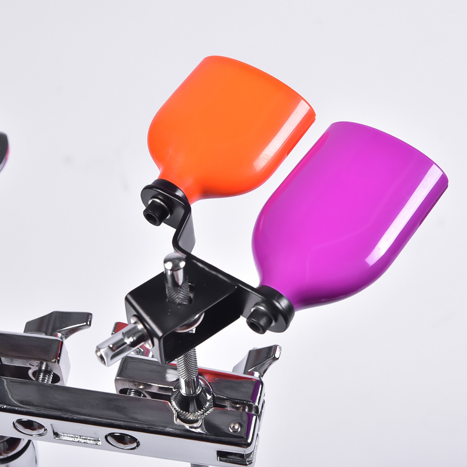 Double Mounted Cowbell High And Low Tone Cow Bell Percussion Instrument Supply