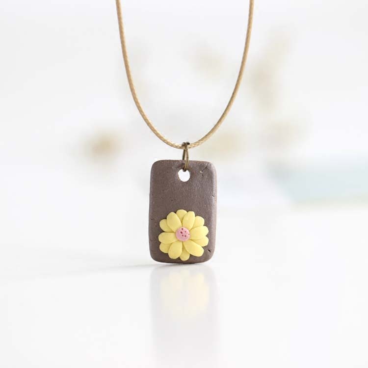 Hand-drawn cartoon weaving small and pure and fresh and the contracted wind of handmade ceramic bracelet #1617