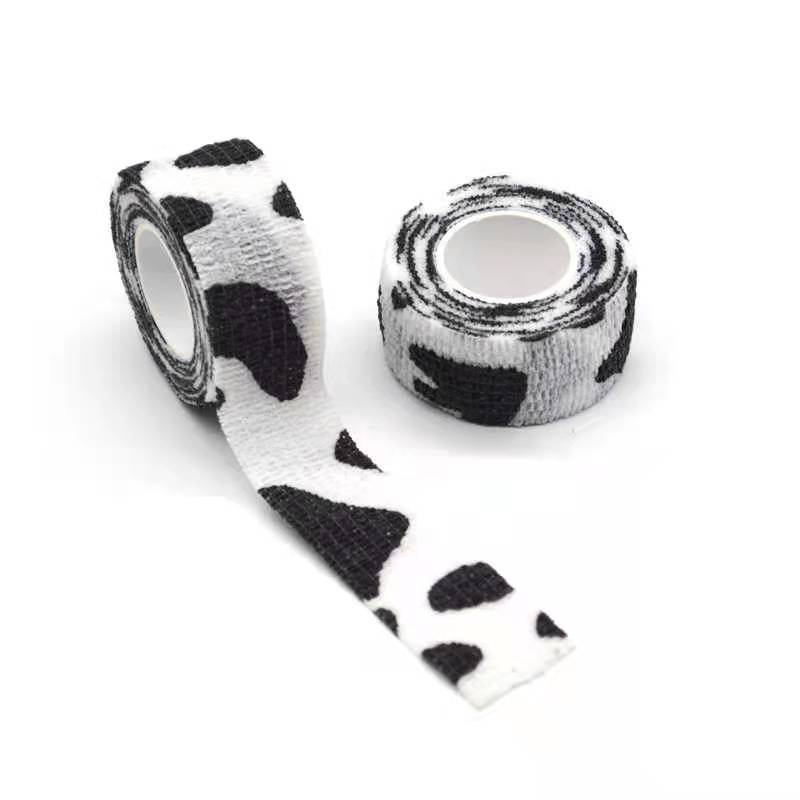 1 Rolle Fingerverband, elastisches Klebeband, Verband, Gips, selbstklebendes Wundband, Patch, Verband, Gipsverbände: Schwarz