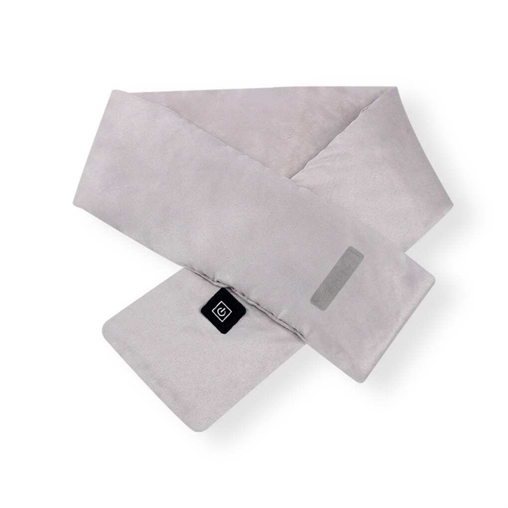 Sciarpe riscaldate da donna scaldacollo esterno temperatura regolabile 45-65 ℃ sciarpe riscaldanti portatile 5W traspirante ricaricabile: 02