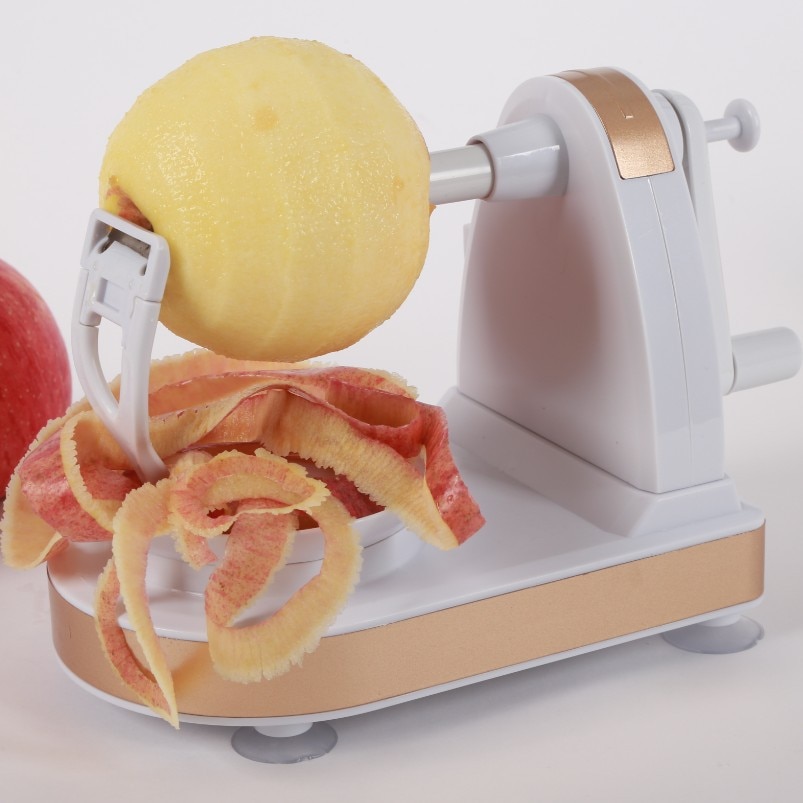 Máquina peladora de manzanas para el hogar, cortador de frutas, frutas y verduras, accesorios de cocina