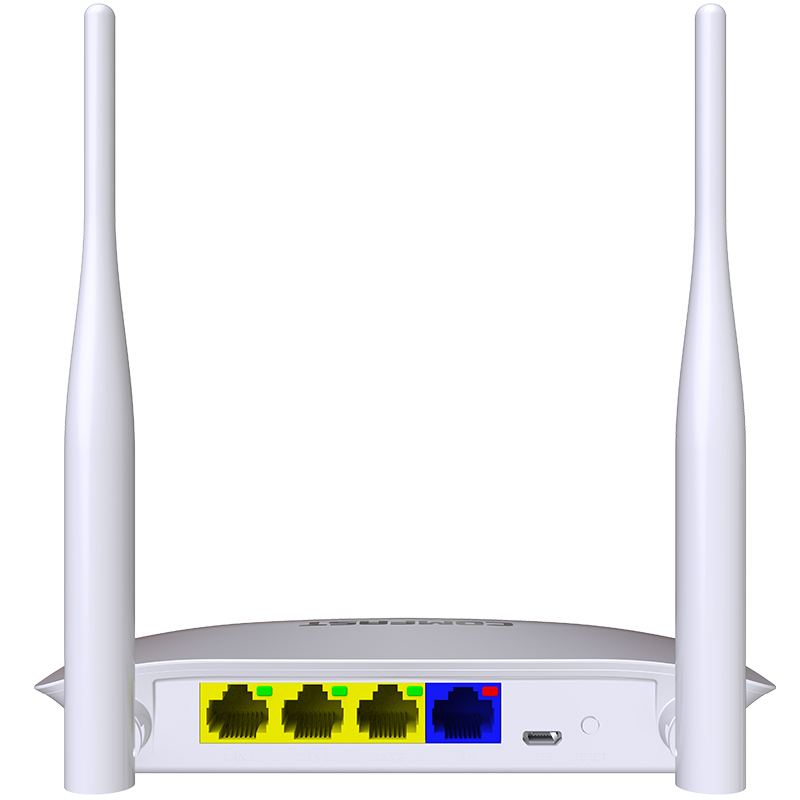Comfast 300Mbps Wireless wifi Router mit 2 * 5dBi antennen CF-WR623N Home Netzwerk Access Point 4 * RJ45 Ethernet port wi fi Router
