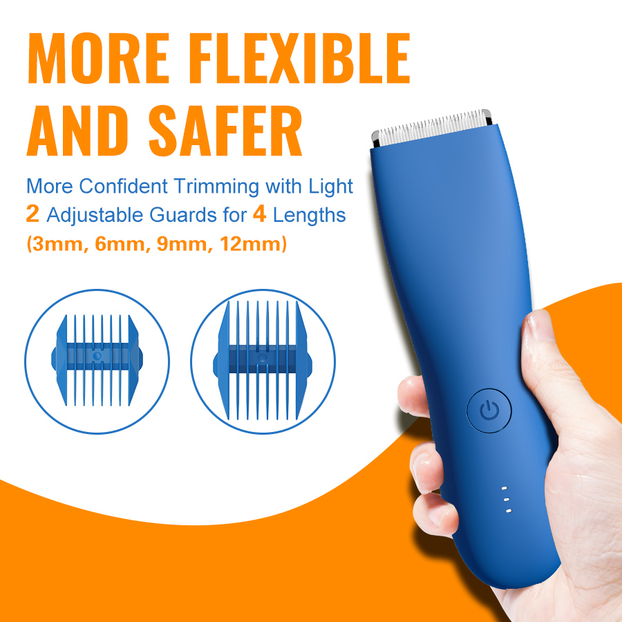 Manscaped Ball Trimmer For Men, Electric Body Hair Trimmer Kit, Perfect Grooming Tool, Wet/Dry Rechargeable Shaver, Groin & Pubi