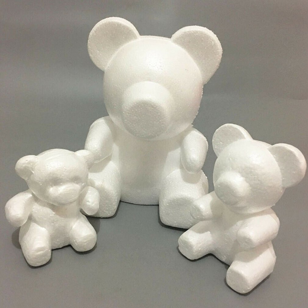 DIY abrazo de burbuja oso modelo de jabón flor Clavel oso Rosa modelo molde de personalidad oso modelo