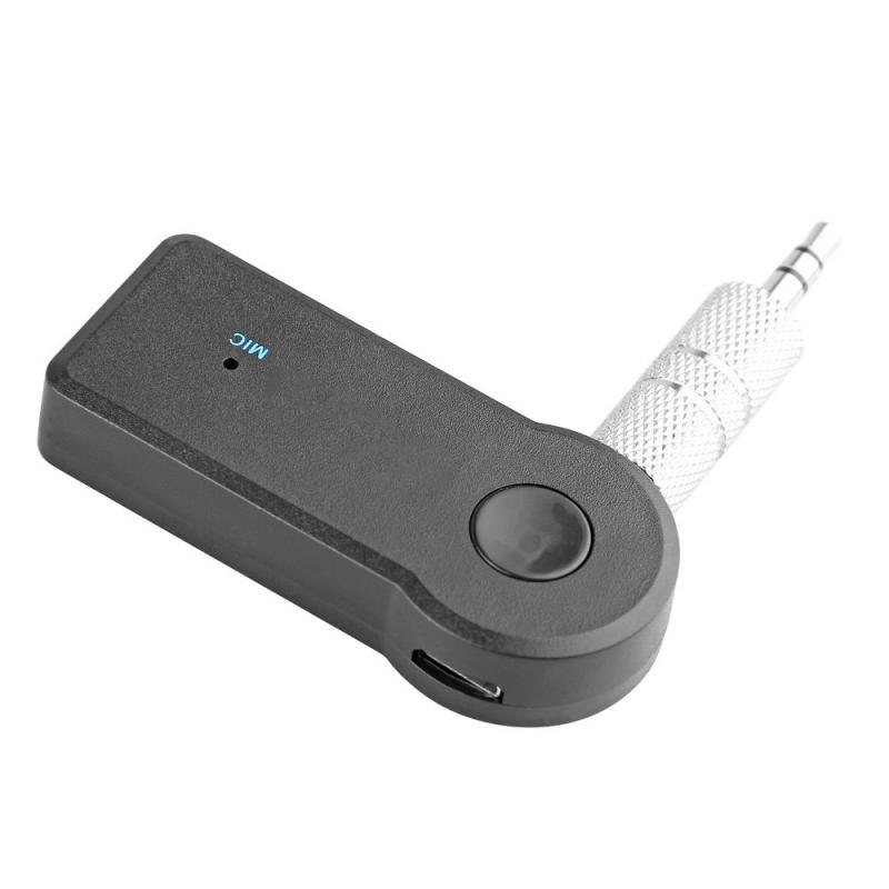 Bluetooth Adapter Sender Auto Musik Empfänger AUX 3,5mm Jack Bluetooth Empfänger Auto Wireless Adapter Freisprechen Anruf: Default Title