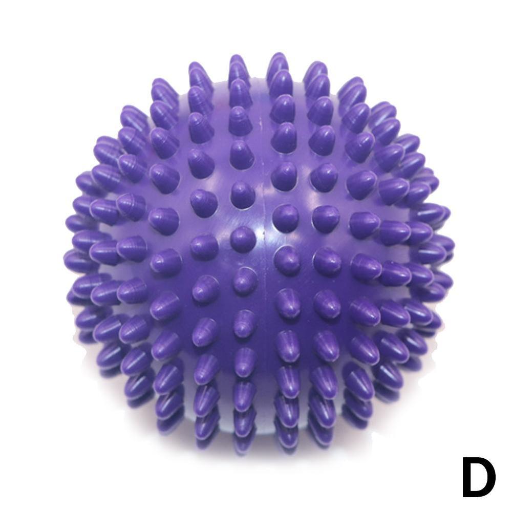 Gelb Fitness Faszie Ball Massage Ball muskel entspannung Massage Ball Ball igel Griff Fitness wirbelsäule akupressur Ball ba F8K1