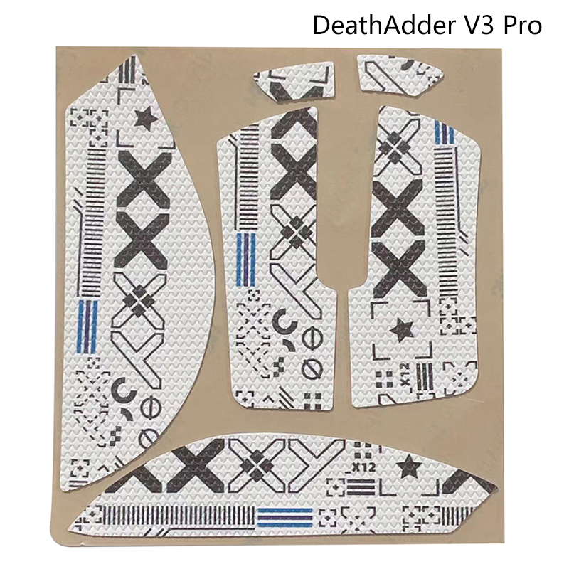 1set Mouse Grip Tape Skate Handmade Sticker Non Slip Suck Sweat for Razer Viper Ultimate DeathAdder V2 PRO mini Wireless Mouse: light green