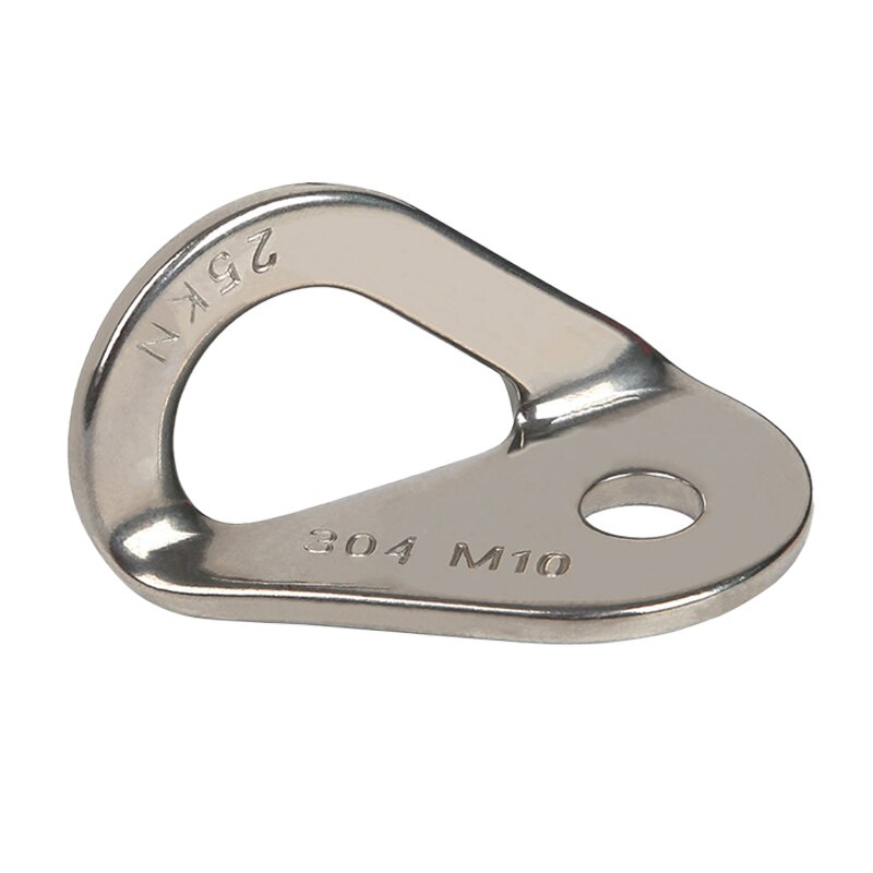 1pc 25KN Stainless Steel Rock Climbing Anchor Point Bolt Hanger Climbing Anchor Bolt Hanger for Climbing Expansion: Default Title