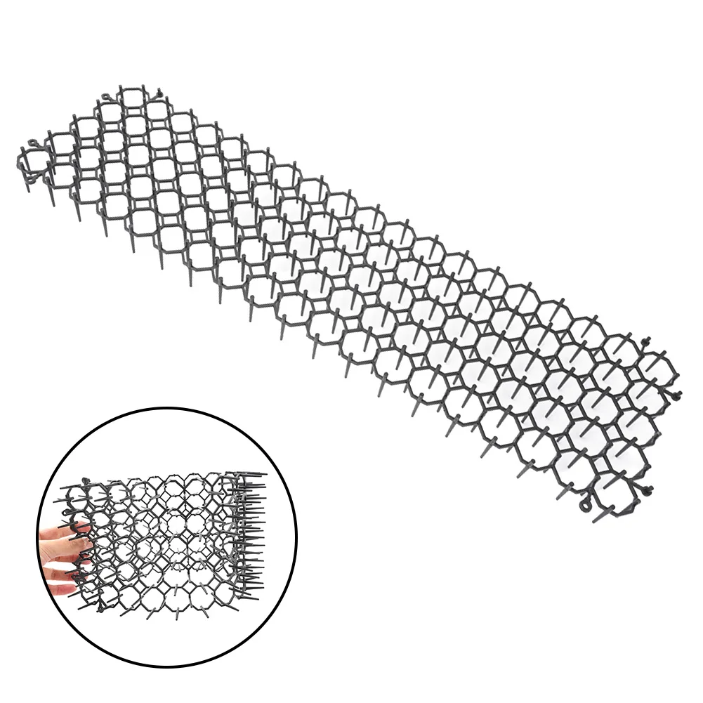 1 Stuks Tuinieren Anti-Kat Netwerk Kat Scat Matten Bomen Spies Prikkel Strikken Spikes 200X30X1.8Cm Kat En Hond Proof Mesh Hek