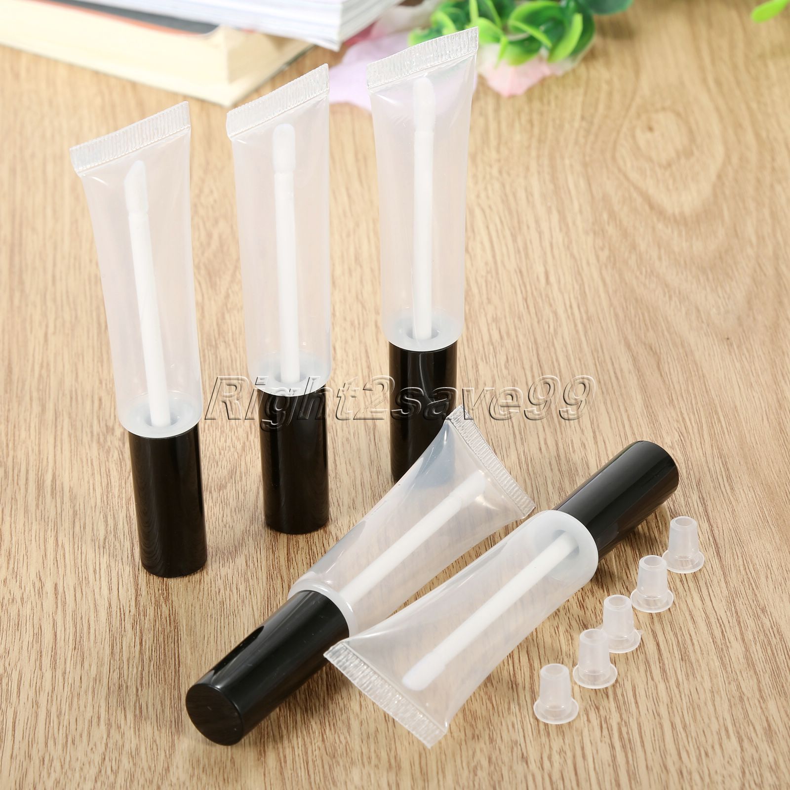 5 stks 15 ml Lip Buizen Squeezable Lege Gloss Fles Container Plastic Containers Clear Lipstick Cool Lip Buizen Voor make-up