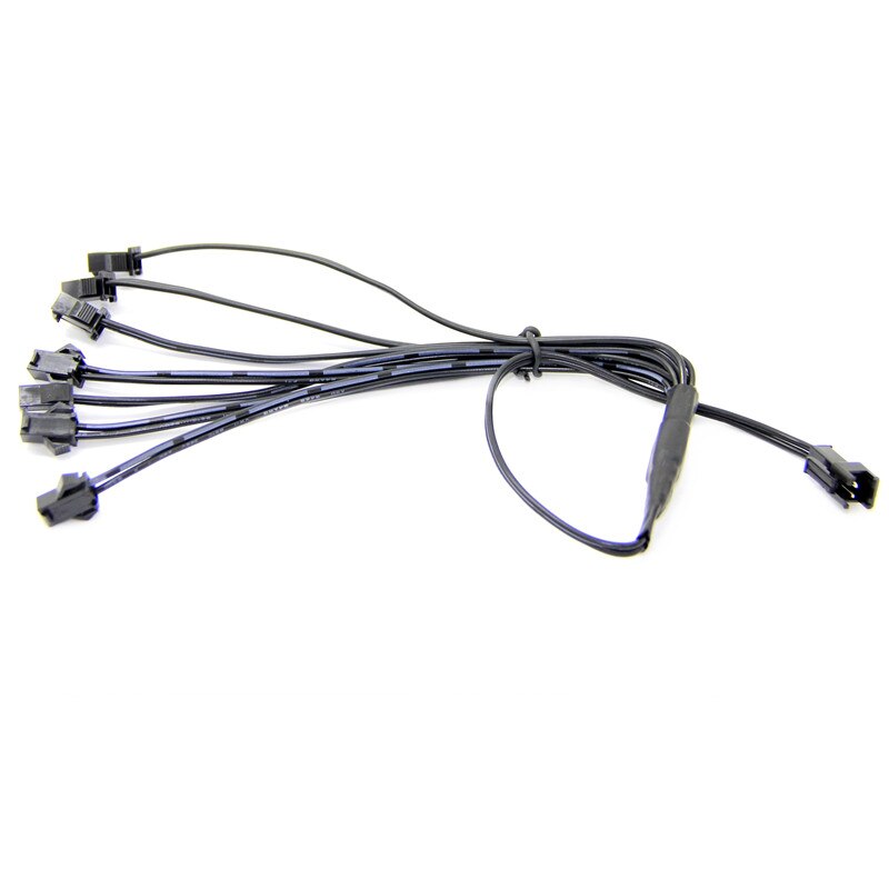 splitter, Y connectors, for el wire, el panel and el tape: 1M with 7 FM
