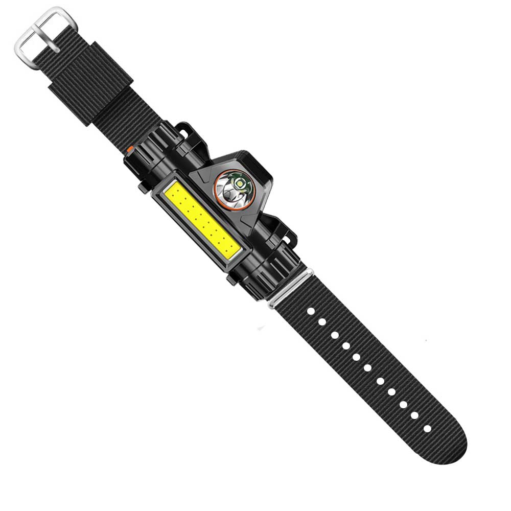 Magnetisk led-dæmpning bærbar lys armbåndslampe nat cykling løb fiskelampe armbånd armbåndslampe lommelygte: Default Title