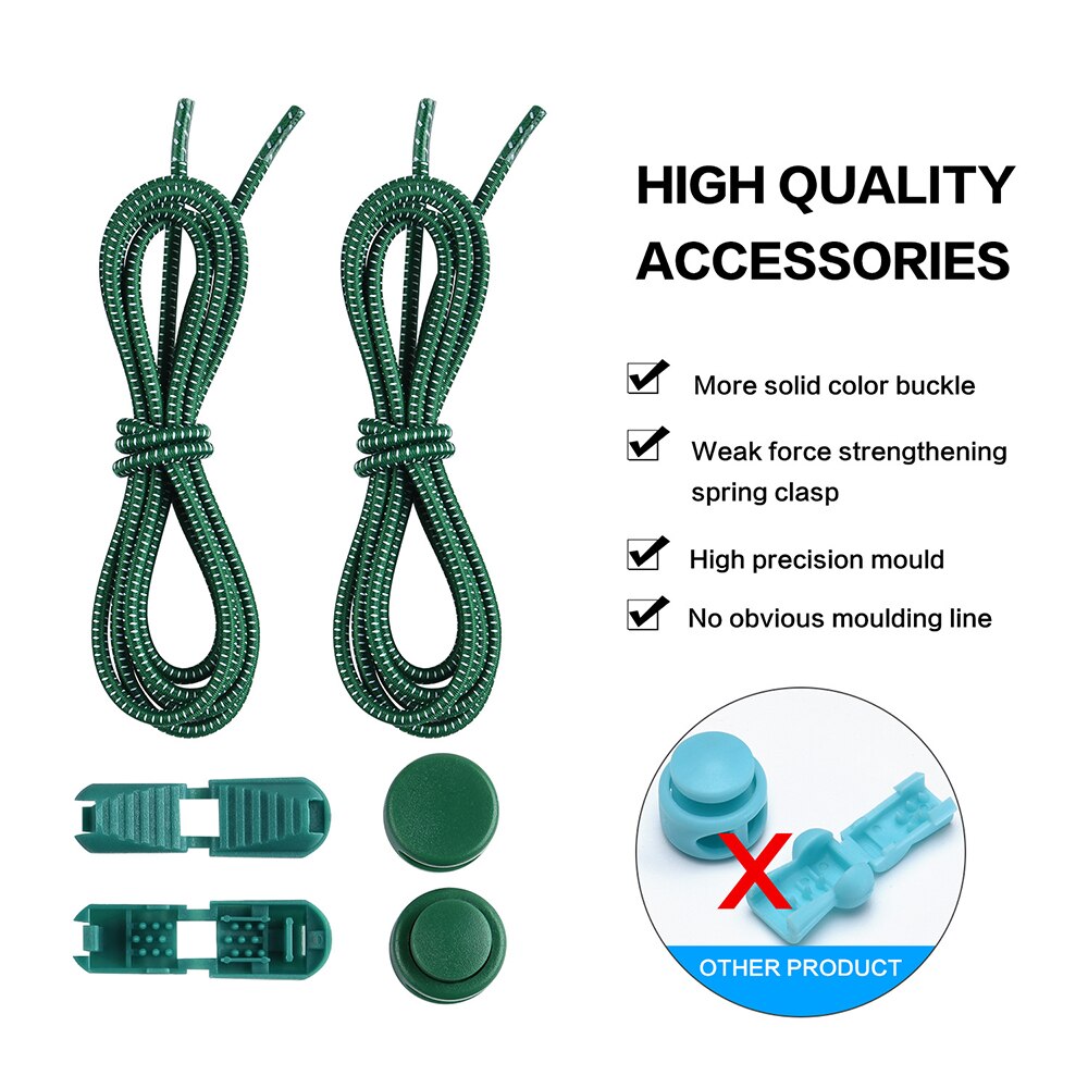 Cordones elásticos para zapatillas, cordones elásticos para zapato que No se ata, cierre de estiramiento, cordones para perezosos de goma rápida, 23 colores,