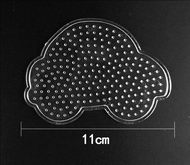 5 millimetri Perline Hama fusibile Perline Per I Bambini Del Mestiere Perline Fusibili Tavole Forate Modelli Di Puzzle FAI DA TE Giocattolo Puzzle Modello: car