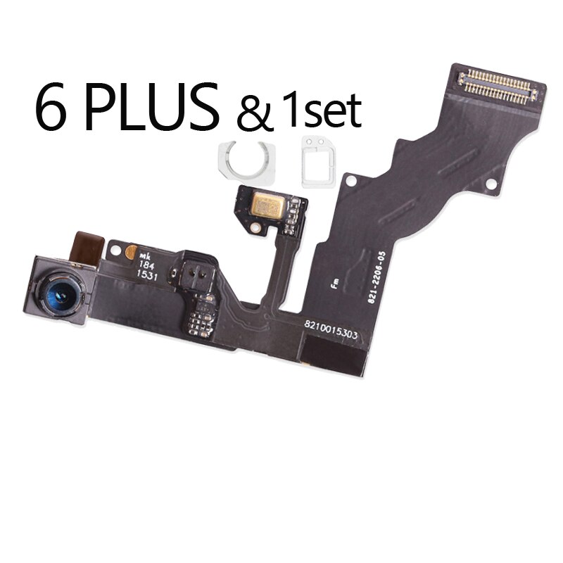 Original Front Camera For iPhone 4S 5 5S 6 6S 7 8 Plus Front camera X XR XS MAX Front Camera Proximity Sensor With Flex Cable