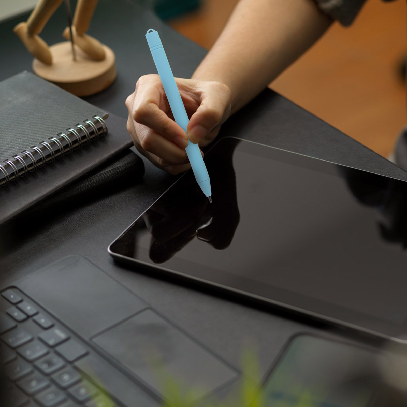 7pcs LCD Writing Panel Stylus Pen Plastic Tablet Pen for Drawing Writing