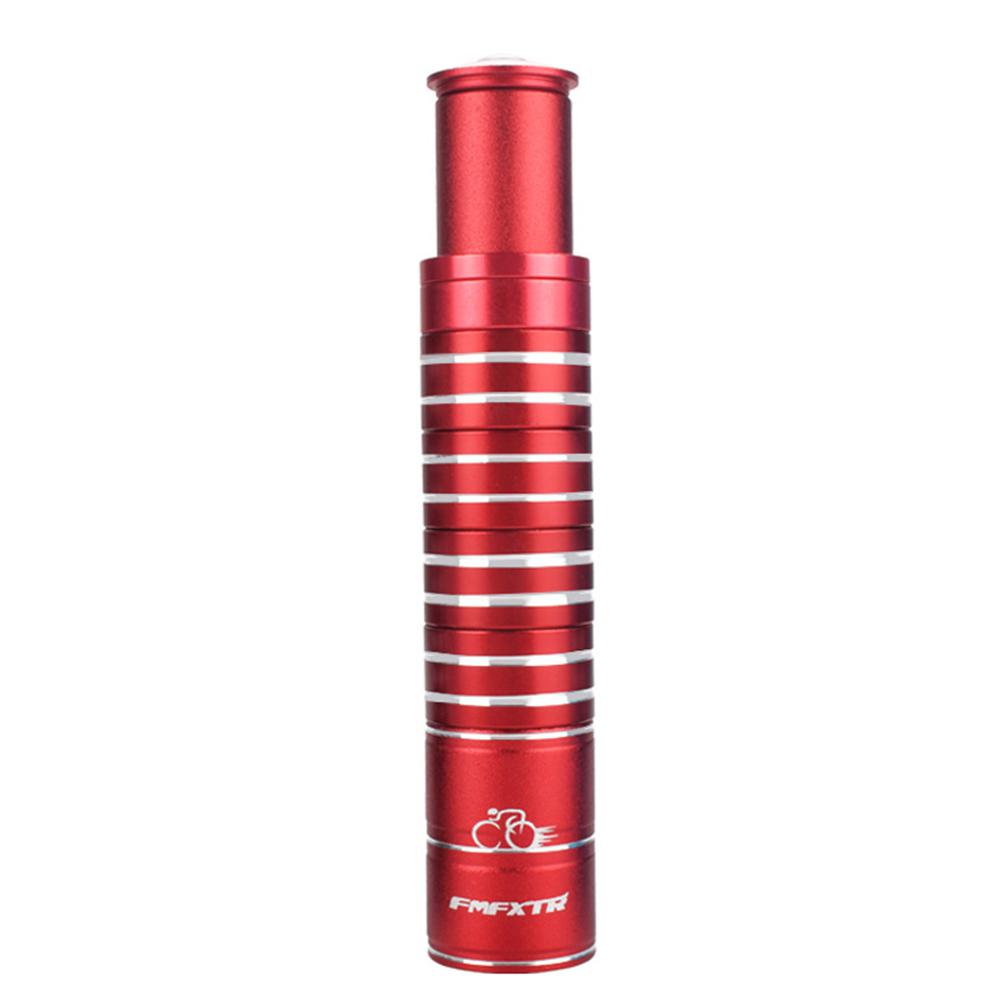 180*28.6mm cykel frempind adapter head up forlænger på til mtb cykel frempind rise up styr frempind forlænger med  m4 m5 skruenøgler: Rød