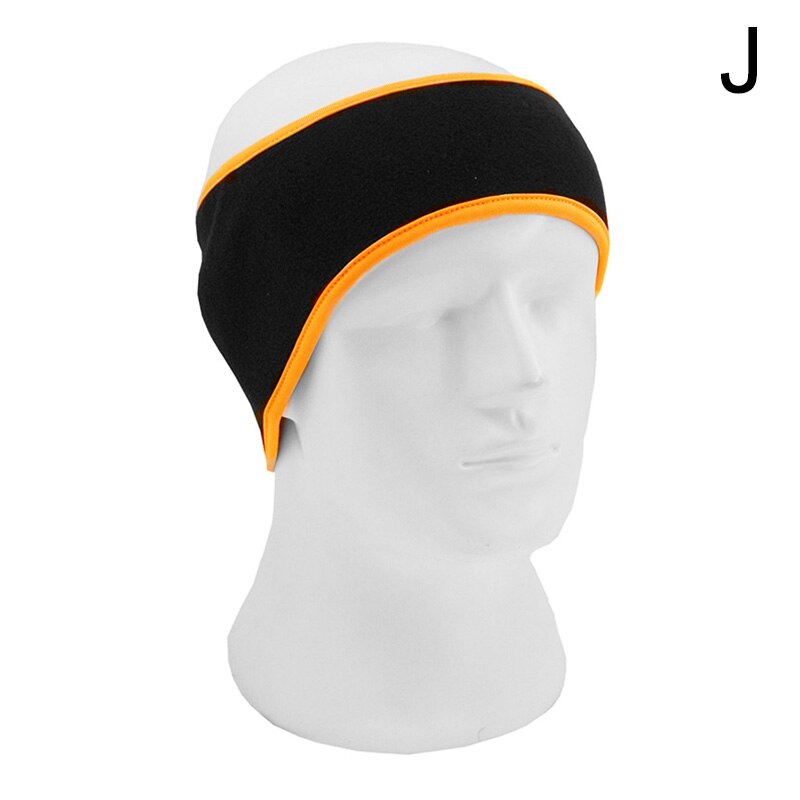 Warm Earmuffs Unisex Women Men Fleece Ear Warmer Winter Head Band Ski Ear Muff Headband Hair Band Ear Warmers: J