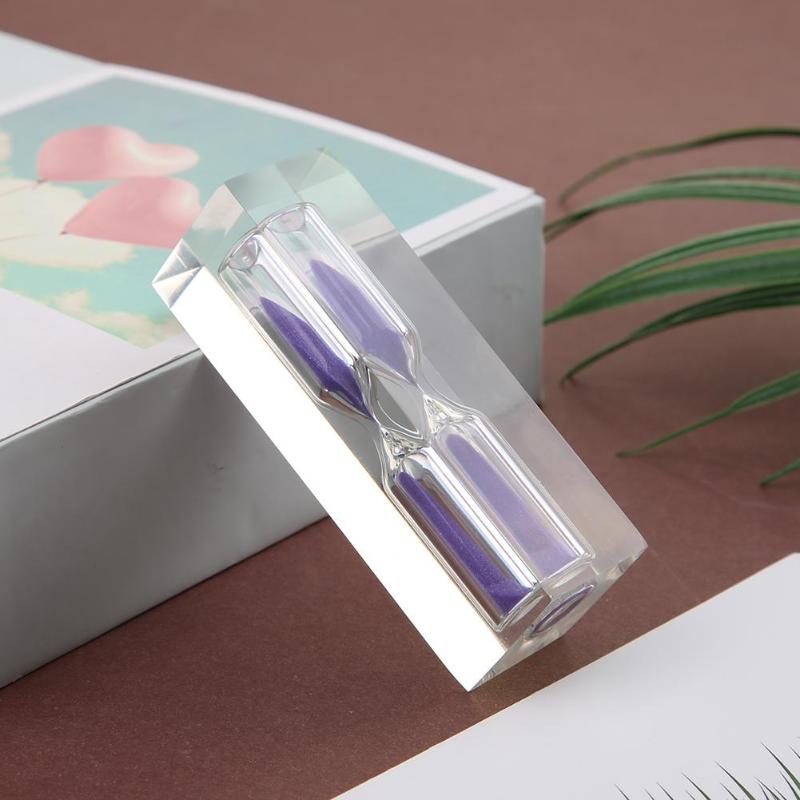 3 min krystal timeglas timere sandglas sand ur børn fødselsdag håndværk hjemme ornament stue indendørs dekoration