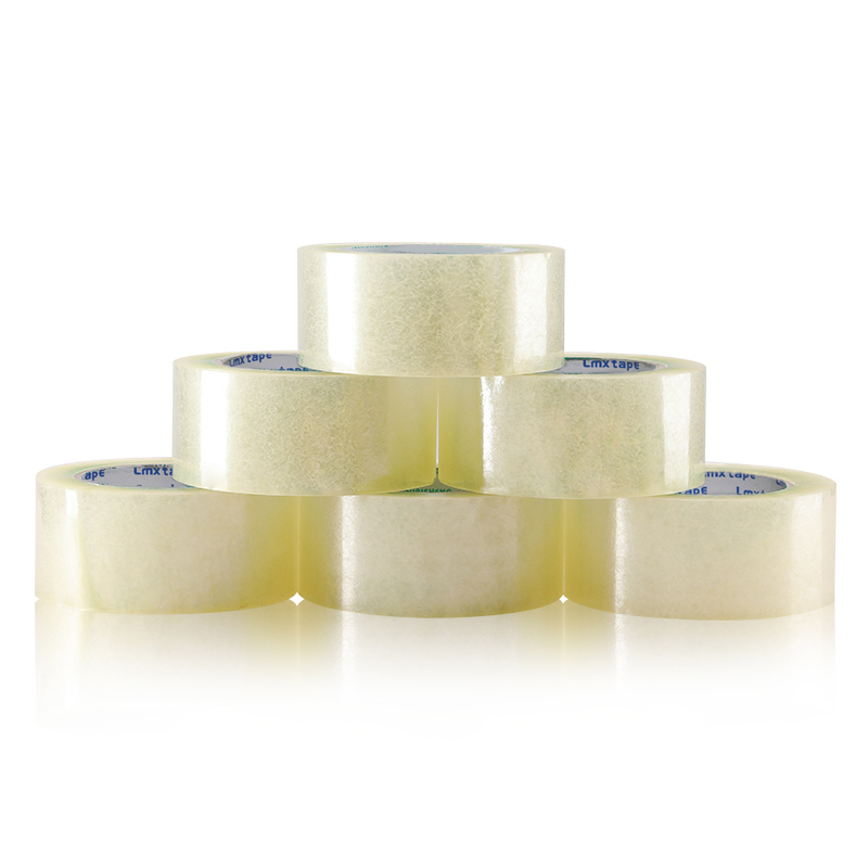 Transparent Packaging Tape High Viscosity Large Roll Sealing Packing Tape Daily Office Handmade Household Clear Adhesive Tape