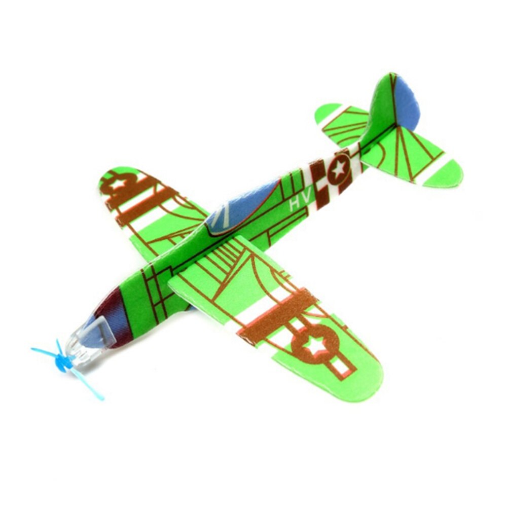 20Pcs Diy Vliegtuig Zweefvliegtuig Vliegtuig Speelgoed Vliegtuig Model Gooien Vliegtuigen Vliegende Speelgoed Diy Handgemaakte Kleine Vliegtuig Speelgoed Voor Kinderen