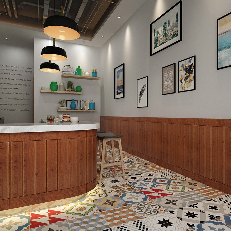 Zelfklevende 3D Baksteen Muurstickers Steen Woonkamer Decor Foam Waterdicht Panelen Wandbekleding Behang Thuis Tv Achtergrond Kid