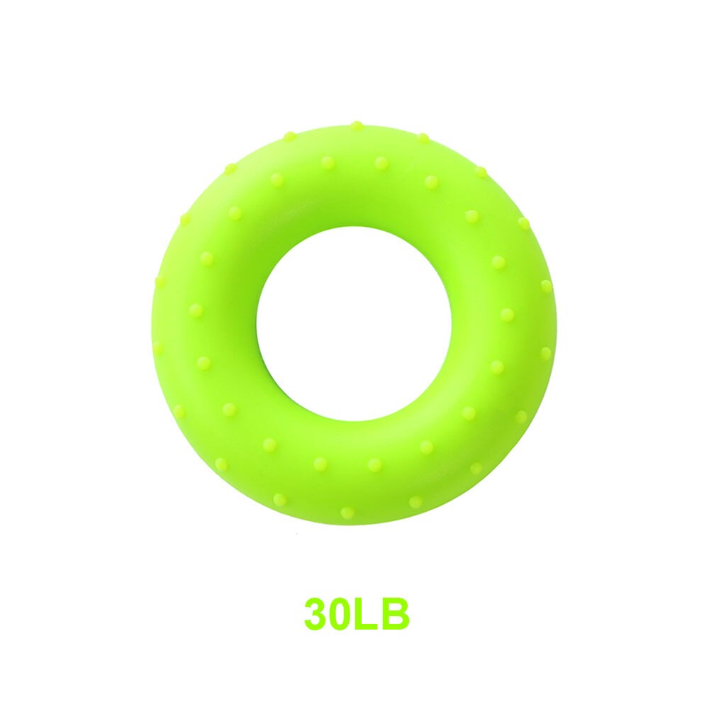 Silicone world-Anillo de agarre de silicona portátil, entrenador de antebrazo, expansor carpiano, entrenamiento muscular, ejercicio, gimnasio, Fitness, 20-60LB: SCARLET