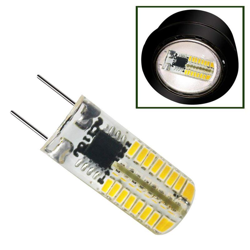G8 LED Bulbs, Dimmable 110V 3W Warm White 3000K, 64 X 3014 SMD Energy Saving Light Bulbs (20W Halogen G8 Led Bulb Equivalent) fo