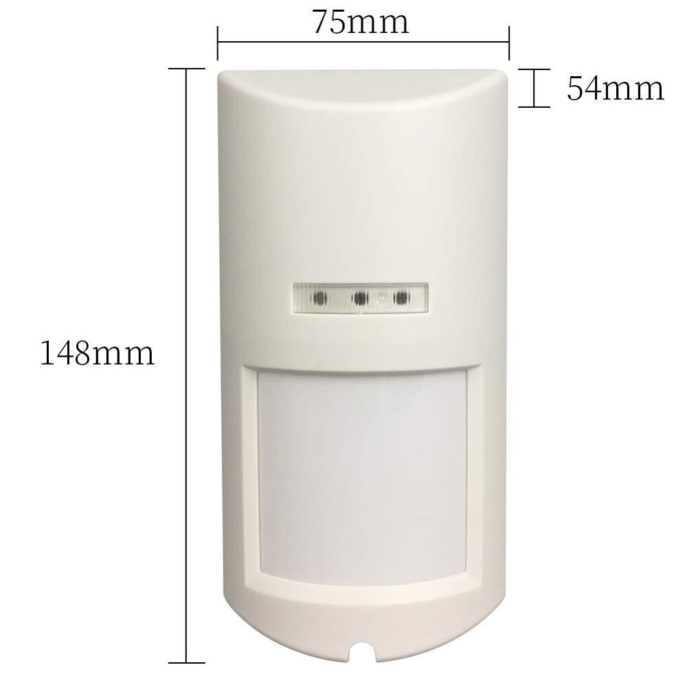 Wolf-Guard Wireless Outdoor PIR Motion Sensor IP65 Waterproof Pet Friendly Detector for GSM Home Security Alarm System 433MHz