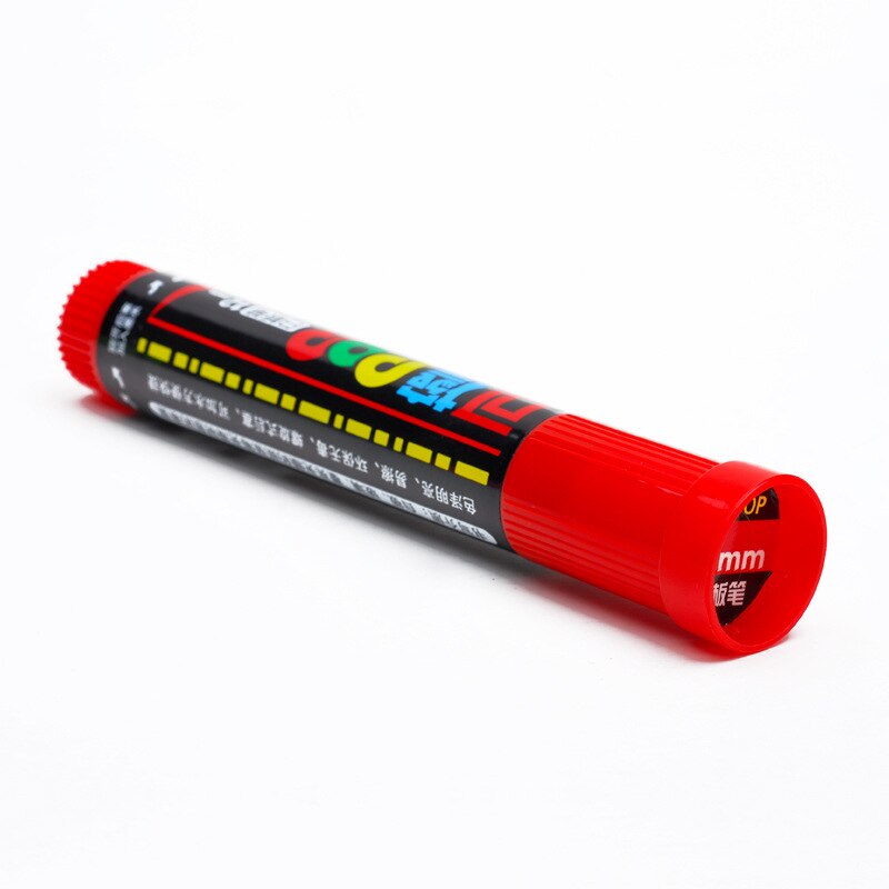 8 stks/set Whiteboard Marker Pen 12mm Breed Uitwisbare Art Platte Potloden Herhaalde Vullen Inkt Pennen voor Tekening Schilderen Briefpapier