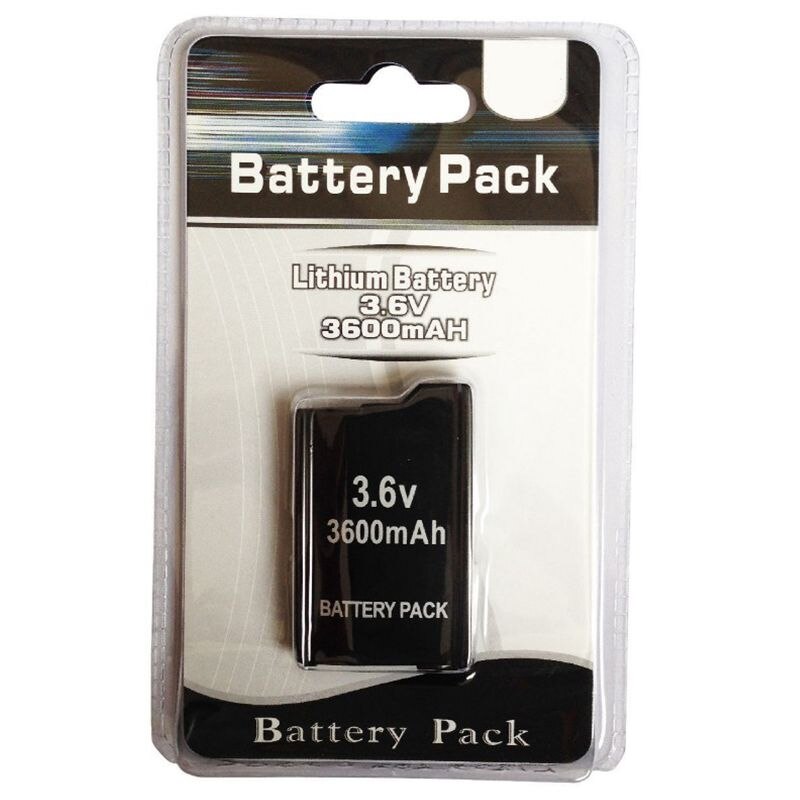 Batería de repuesto para Sony PSP SLIM 2000 3000, recargable, 3600mAh, 1 Uds.