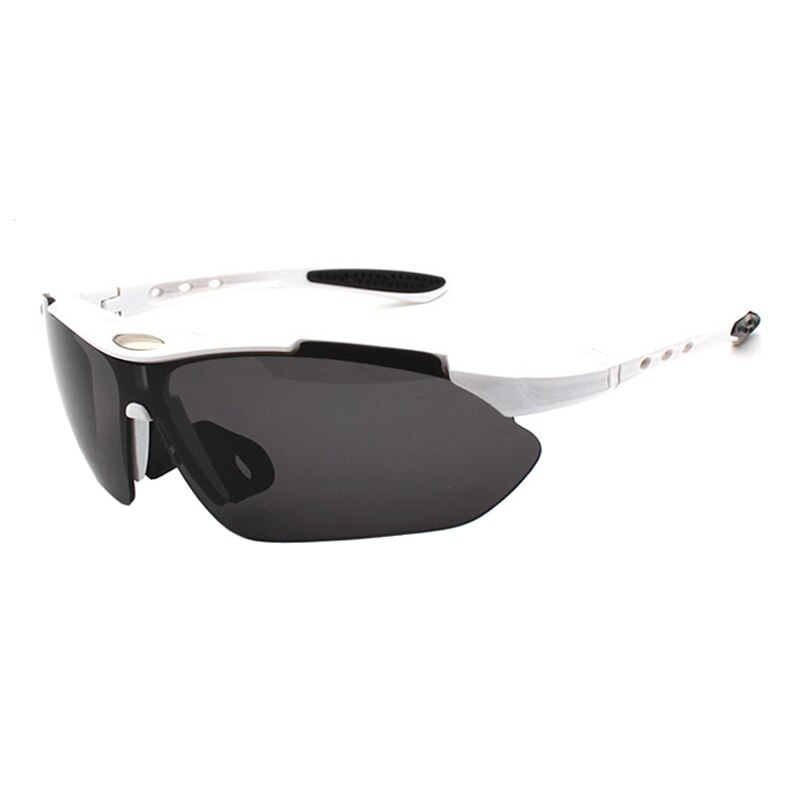 Gafas de pesca UV400 para exteriores, 5 lentes, utilidad, de pescador, a prueba de arena, senderismo, Camping, Unisex