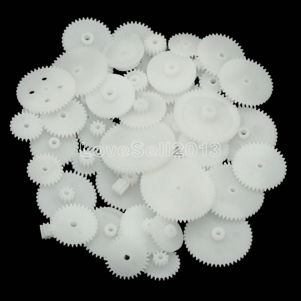 58 Styles Plastic Gears All Module 0.5 Robot Parts for Arduino