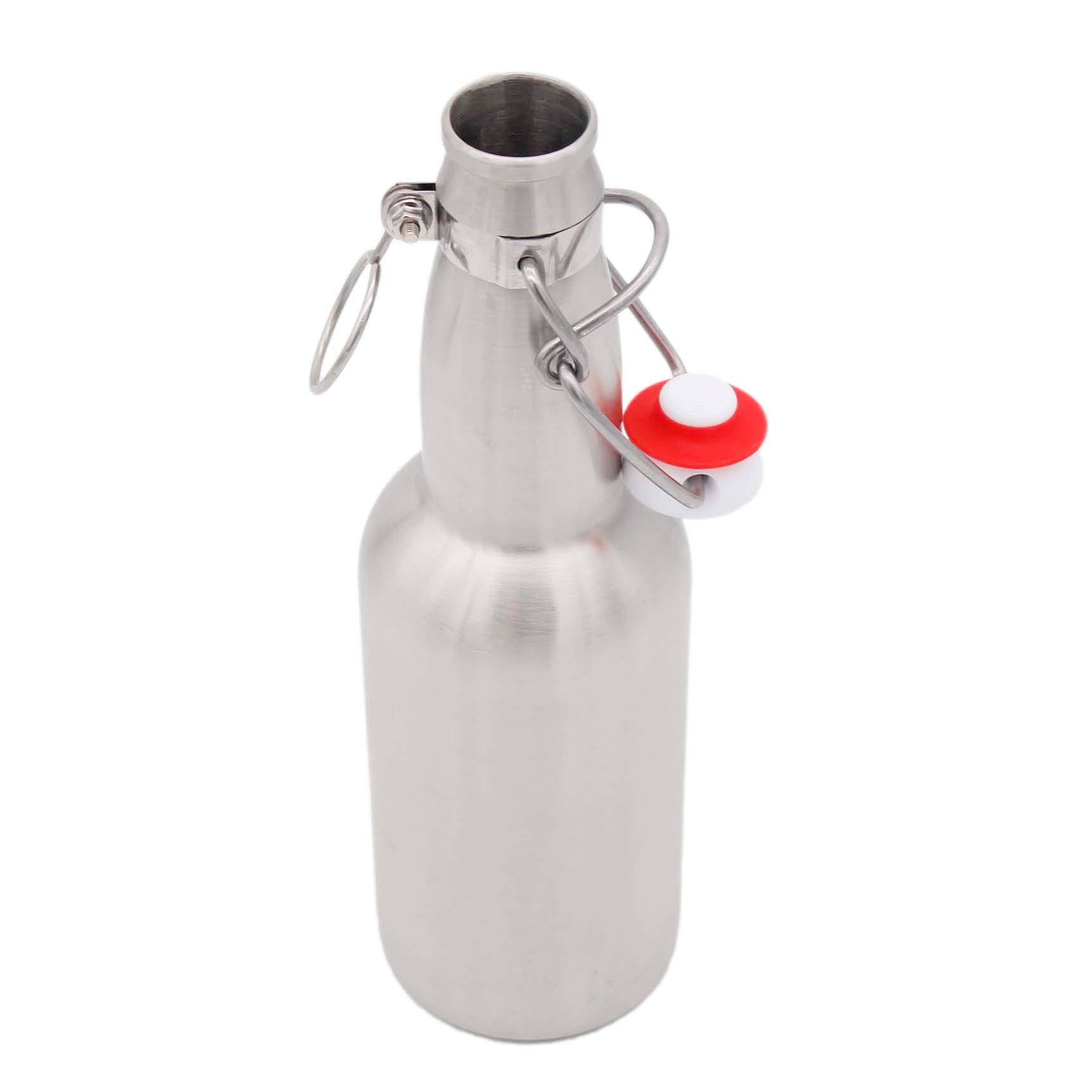 12Oz 350ml Stainless Steel 304 Beer Bottle with Ez Cap 26mm Standard Beer Bottle Bottling Equipment