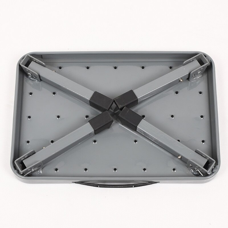 Step Stool Portable Lightweight Folding Steel Step Ladder with Anti-slip Mat and Handgrip One Step 330-Pound Capacity