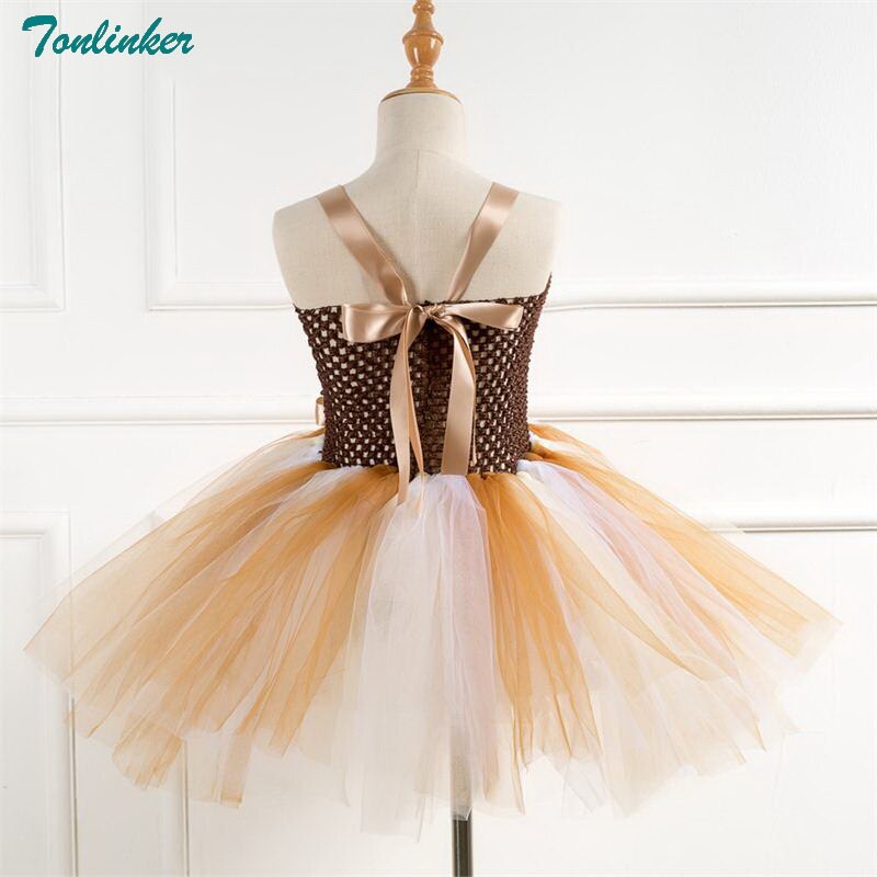 Costumes de noël pour filles cerf Tutu robe avec bandeau fille carnaval Costume ensemble pour enfants Costumes de nouvel an robe de fête