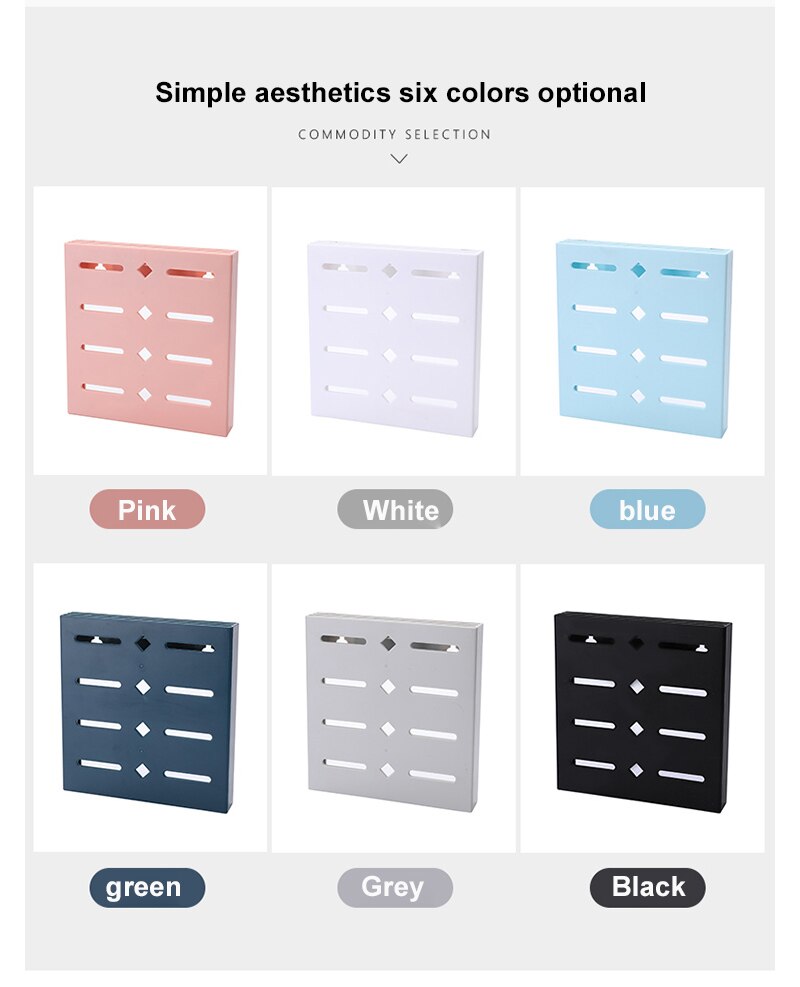 Soporte de plástico para cuchillos de cocina, Soporte múltiple montado en la pared, bloques para organizar cuchillos, herramienta de cocina, accesorios para cuchillos