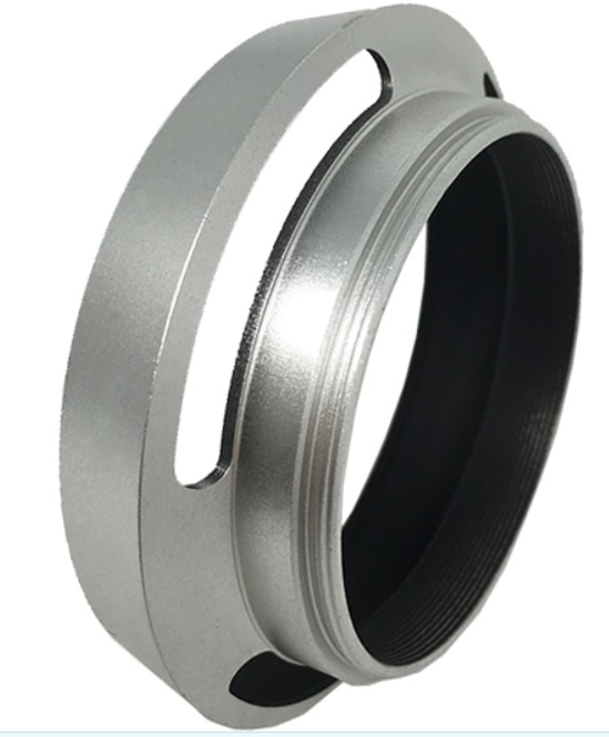 37 39 40.5 43 46 49 52 55 58 62 67 mm metal Lens Hood for Leica M Voigtlander Summicron camera Lens silver