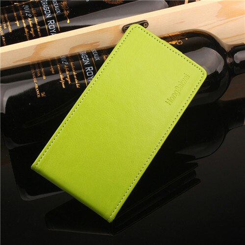 HongBaiwei Luxury Flip Leather Cover Case for Samsung Galaxy A7 sm-A720f A720 Vertical Back Cover Flip Up and Down: Green