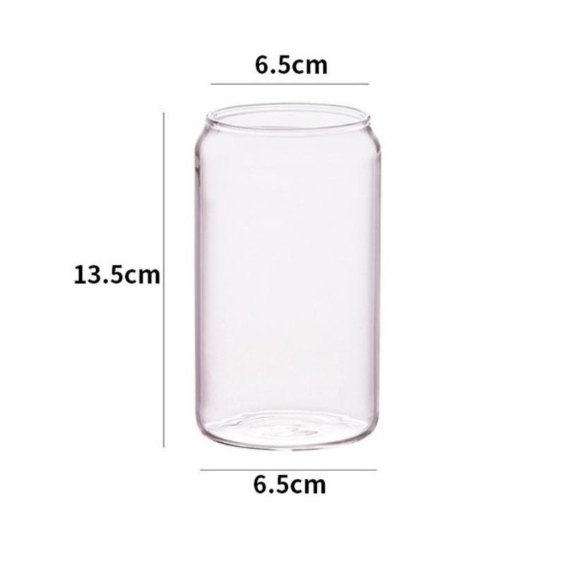 Gobelet en verre Transparent pour boisson froide, pour jus, thé au lait, bière, Cocktail, classique: B